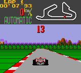 Super Monaco GP (Japan) In game screenshot